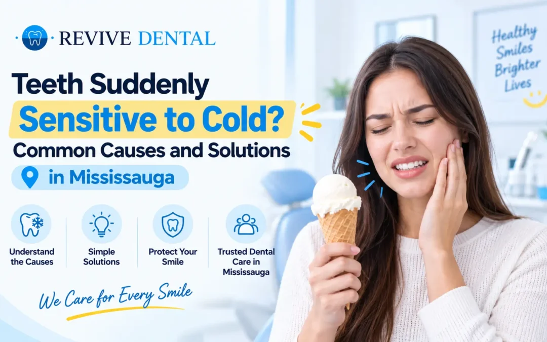 Teeth Suddenly Sensitive to Cold? Common Causes and Solutions in Mississauga
